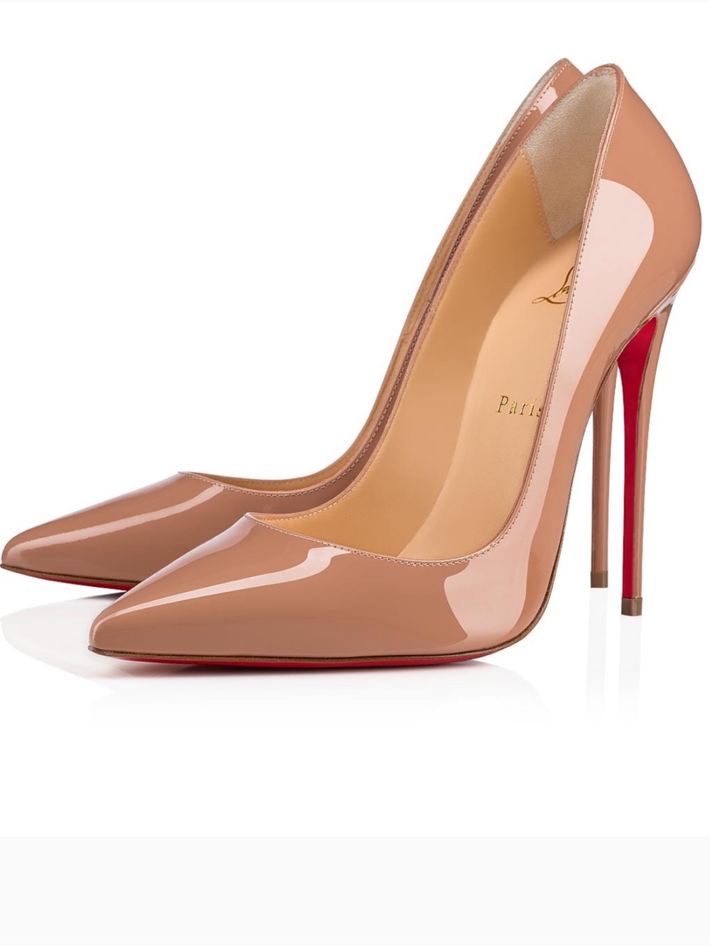 Christian Louboutin 120 mm Pumps - Patent calf leather - Blush - Women ❤️